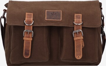 GREENBURRY Messenger in Brown: front