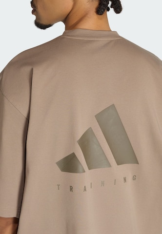 ADIDAS PERFORMANCE Functioneel shirt 'Power' in Beige
