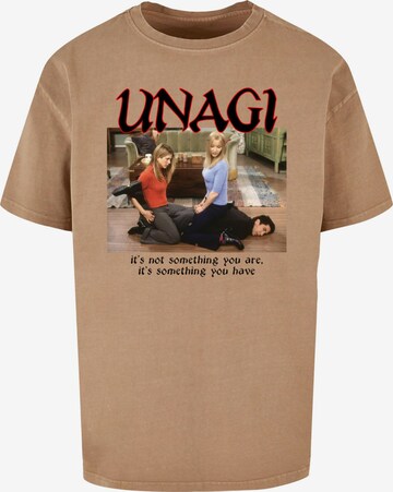 ABSOLUTE CULT Shirt 'Friends - Unagi' in Beige: front