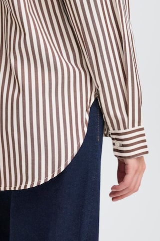 T-shirt ICHI en marron