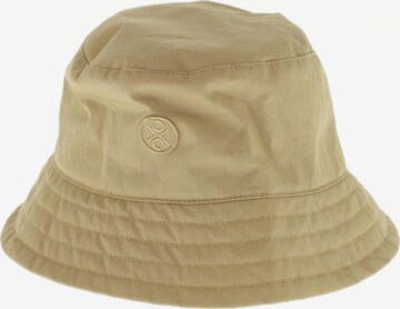 LangerChen Hat & Cap in One size in Beige: front