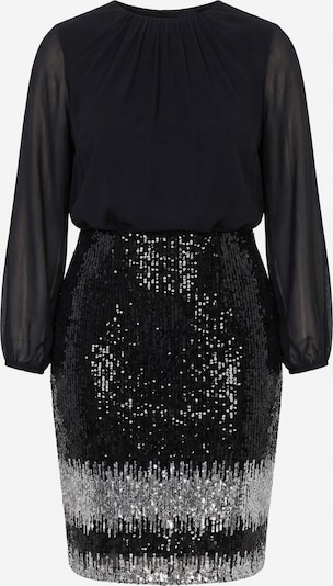 Ulla Popken Kleid in 42 in schwarz / silber, Produktansicht