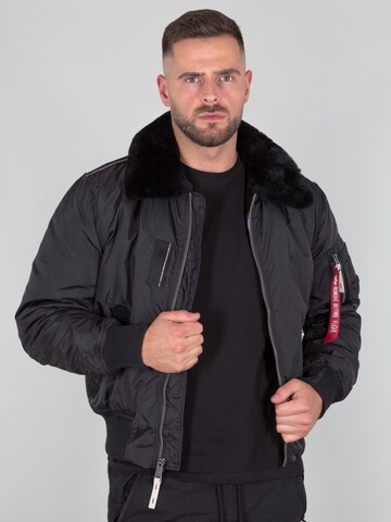 ALPHA INDUSTRIES Tussenjas 'Injector III' in Zwart