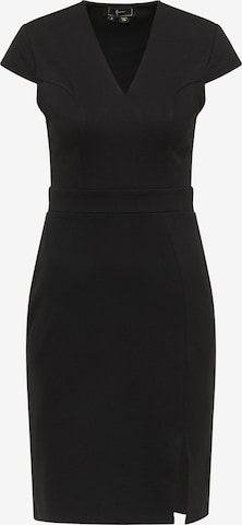 faina Sheath Dress in Black: front