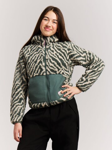 PROTEST Fleece jacket 'PRTKidman JR' in Green