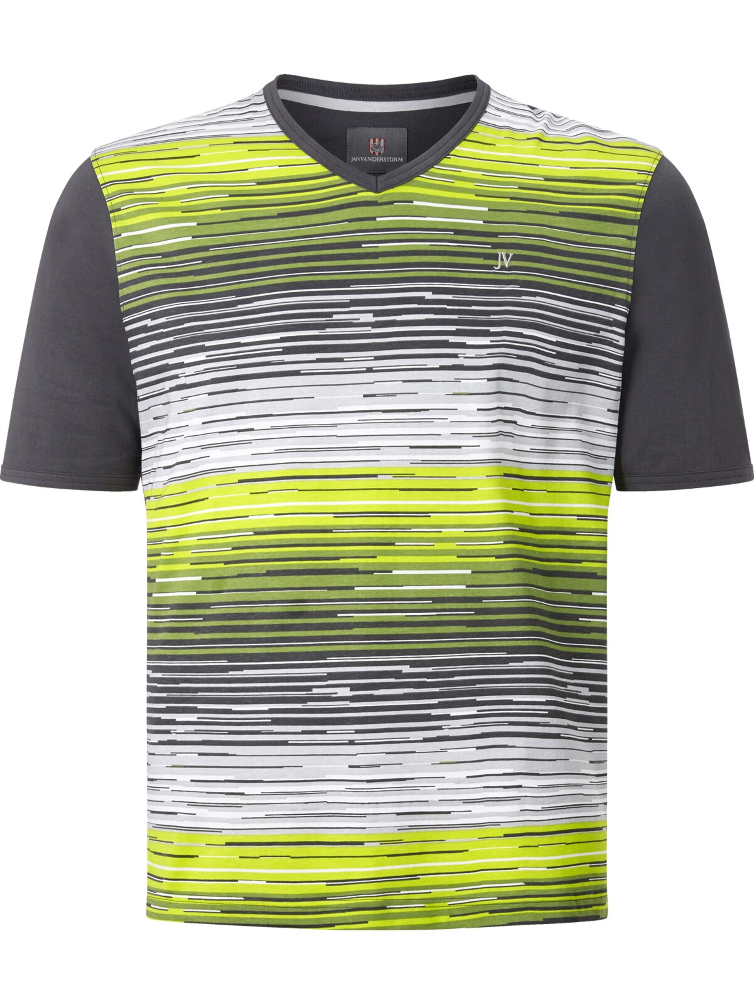 Jan Vanderstorm Pyjama 'Audun' in Grau