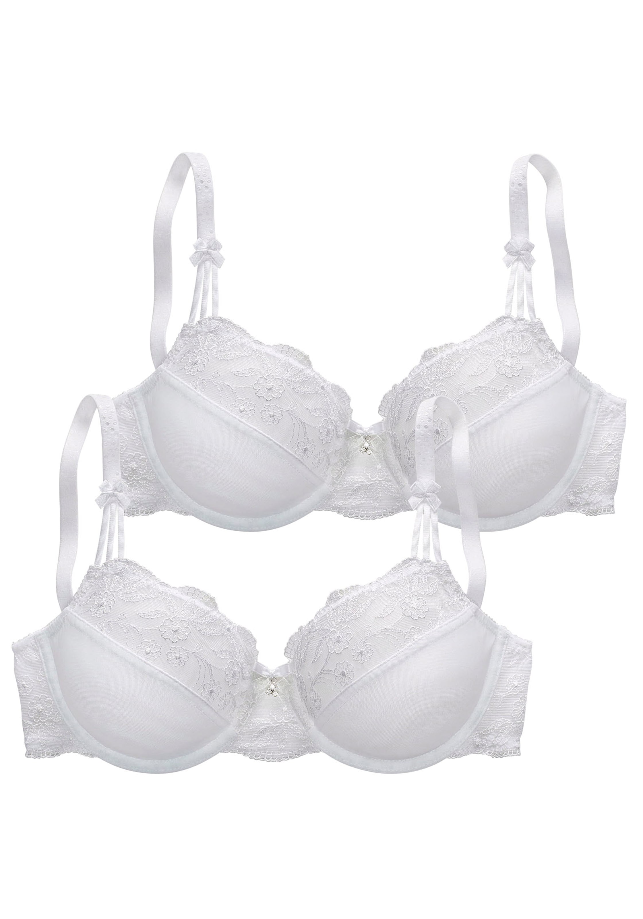 NUANCE T-särgi Rinnahoidja, värv valge: eest vaates