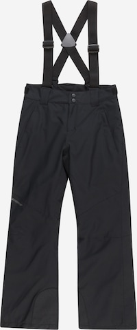 ZIENER Normalny krój Spodnie sportowe 'ARISU' w kolorze czarny: przód