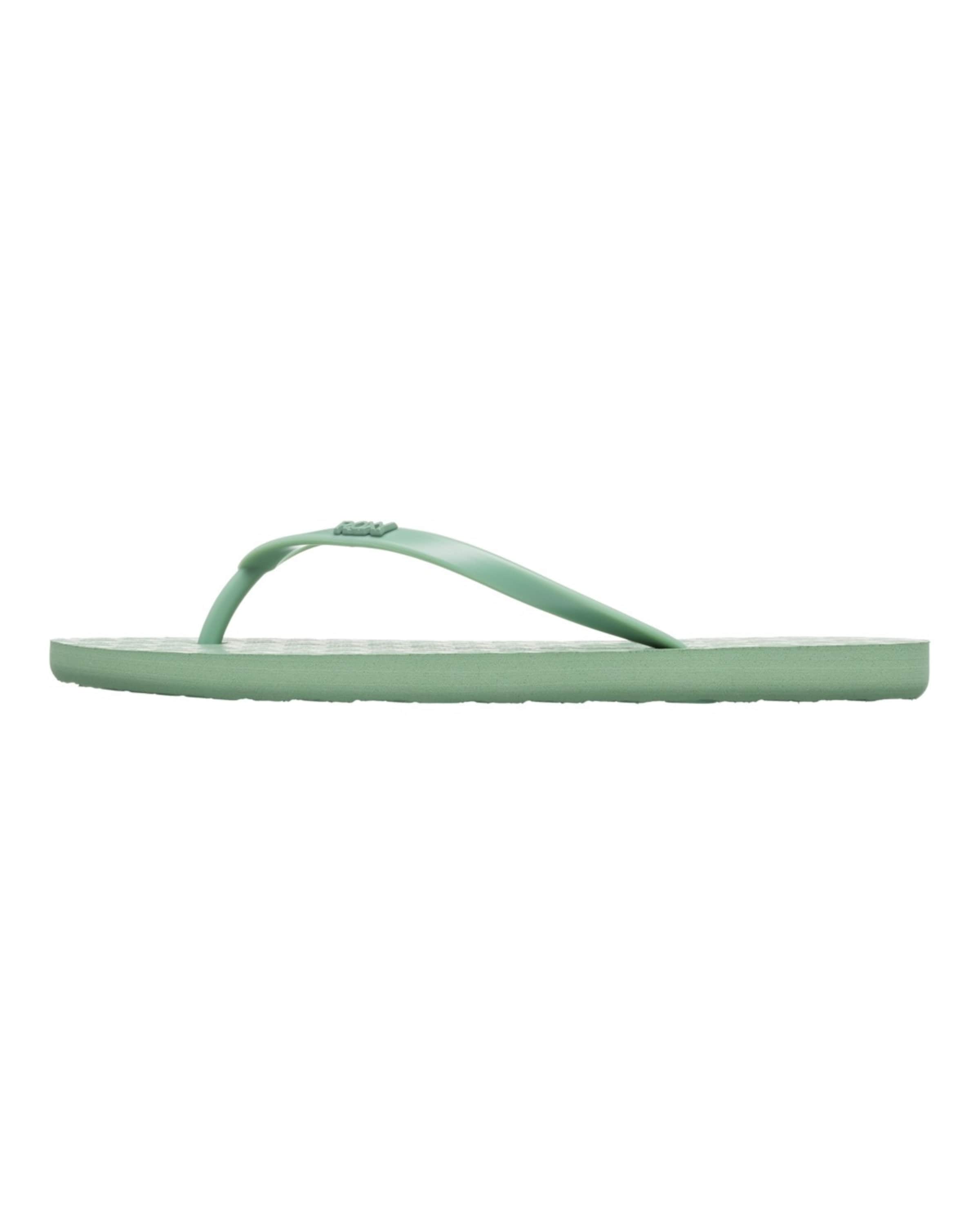 ROXY Teenslipper 'Viva Iv' in Groen: voorkant