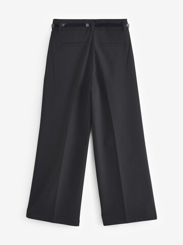 Wide Leg Pantalon Next en noir