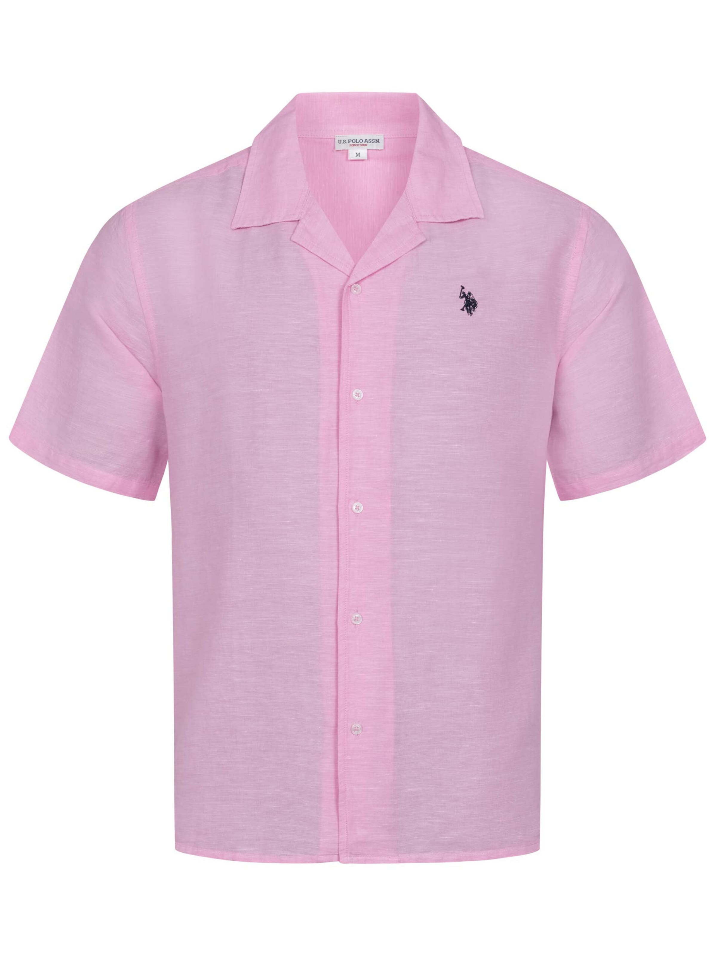 U.S. POLO ASSN. Chemise en L en rose clair, Vue avec produit