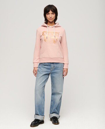 Superdry Sweatshirt in Roze