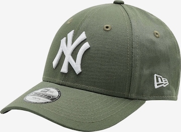 NEW ERA Hoed 'New Era 9FORTY Aframe Trucker New York Yankees Kids Cap' in Groen: voorkant