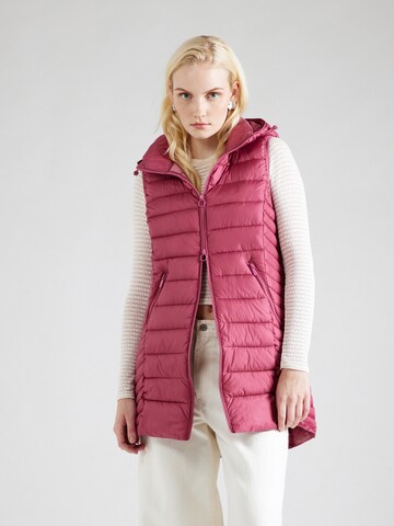 Gilet 'Samara' ZABAIONE en rose : devant