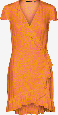 VERO MODA - Vestido de verão 'Menny' em laranja: frente