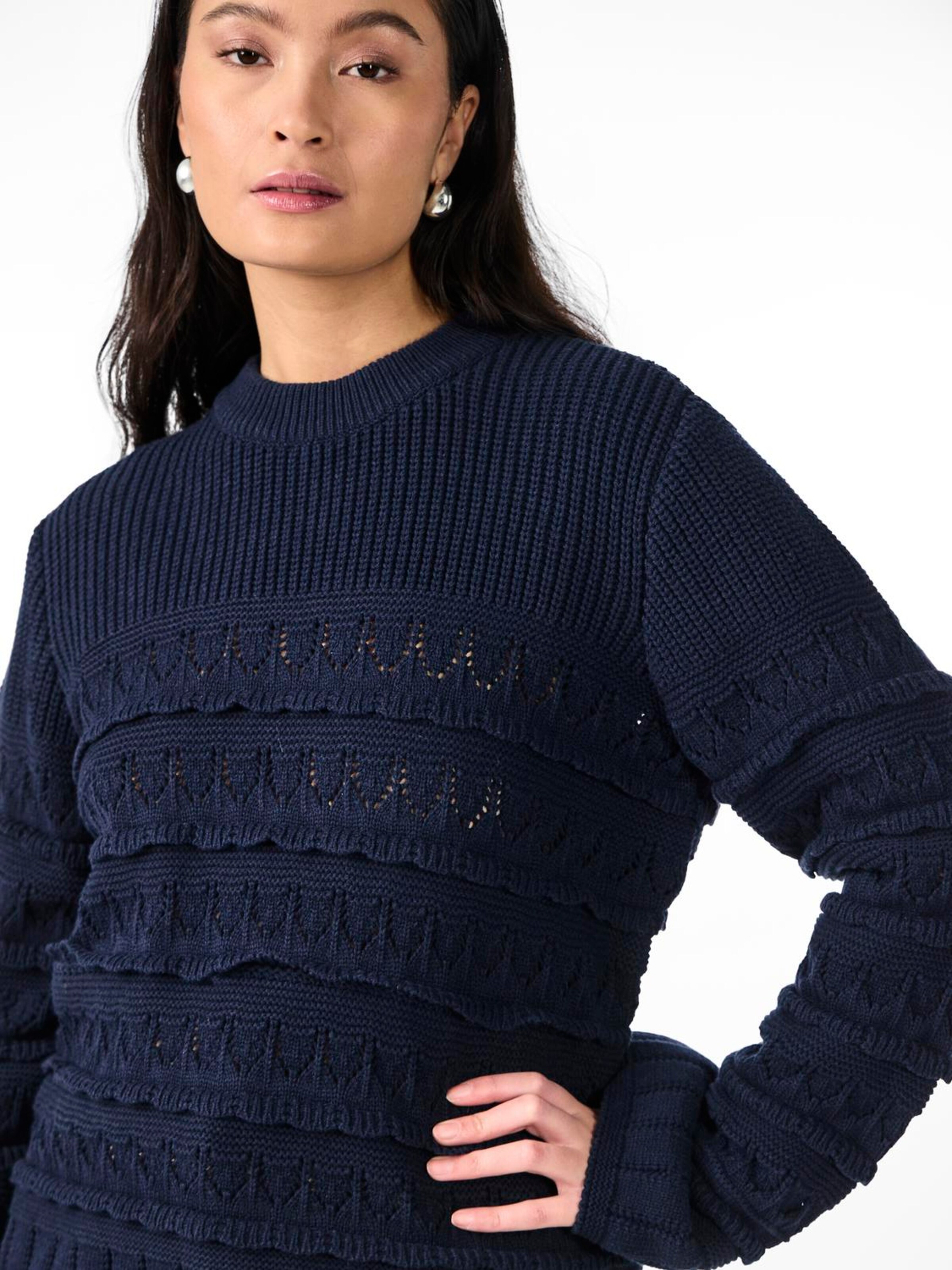 YAS Pullover 'YASTIMU' in Blau