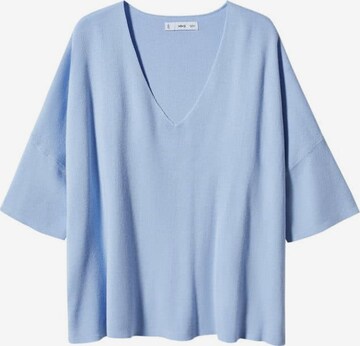 MANGO Sweater 'Guiro' in Blue: front