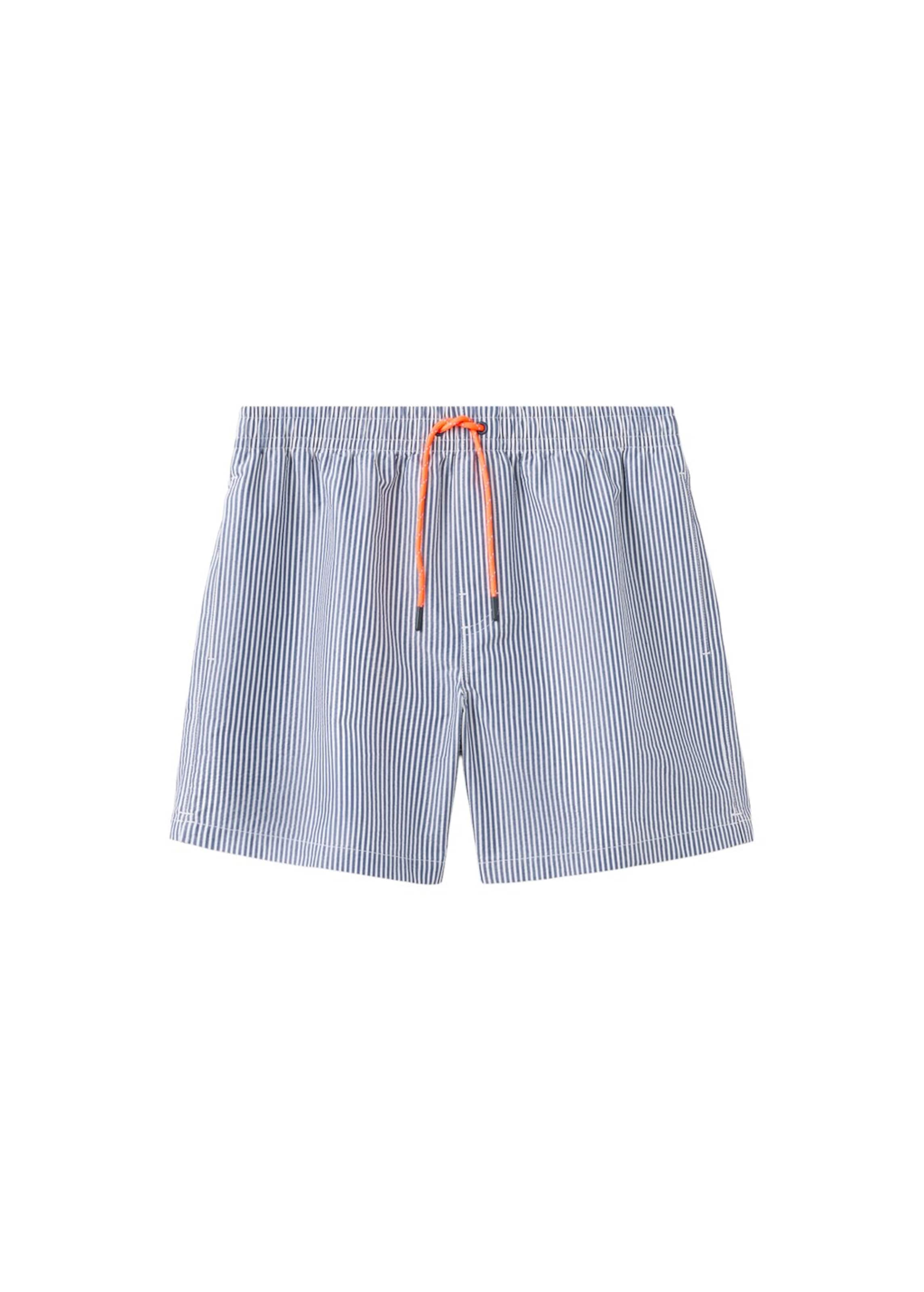MANGO TEEN Board Shorts 'Eclipse' in Blue: front