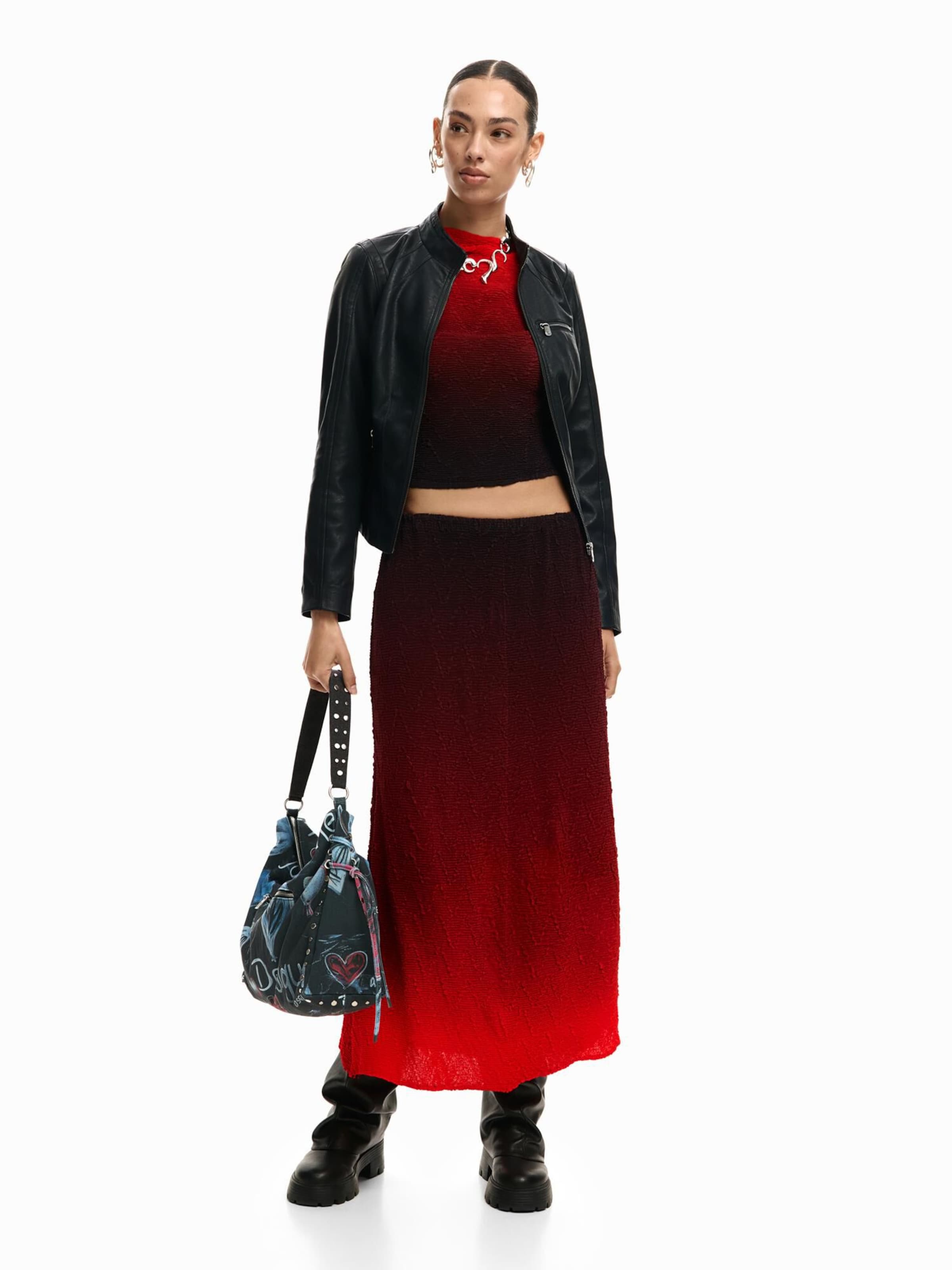 Desigual Sweter w kolorze czerwony