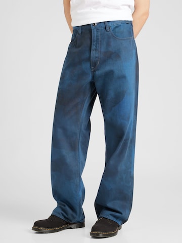 G-Star RAW Loosefit Jeans in Blauw: voorkant