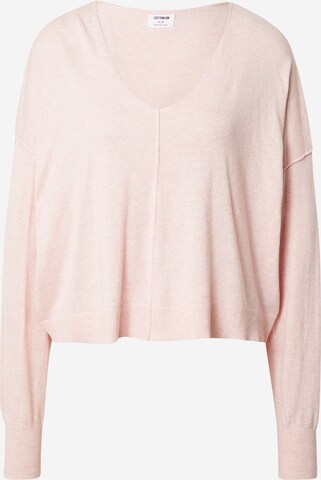 Cotton On Sweater in Pink: front