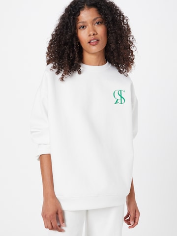 River Island Sweatshirt in Weiß: predná strana