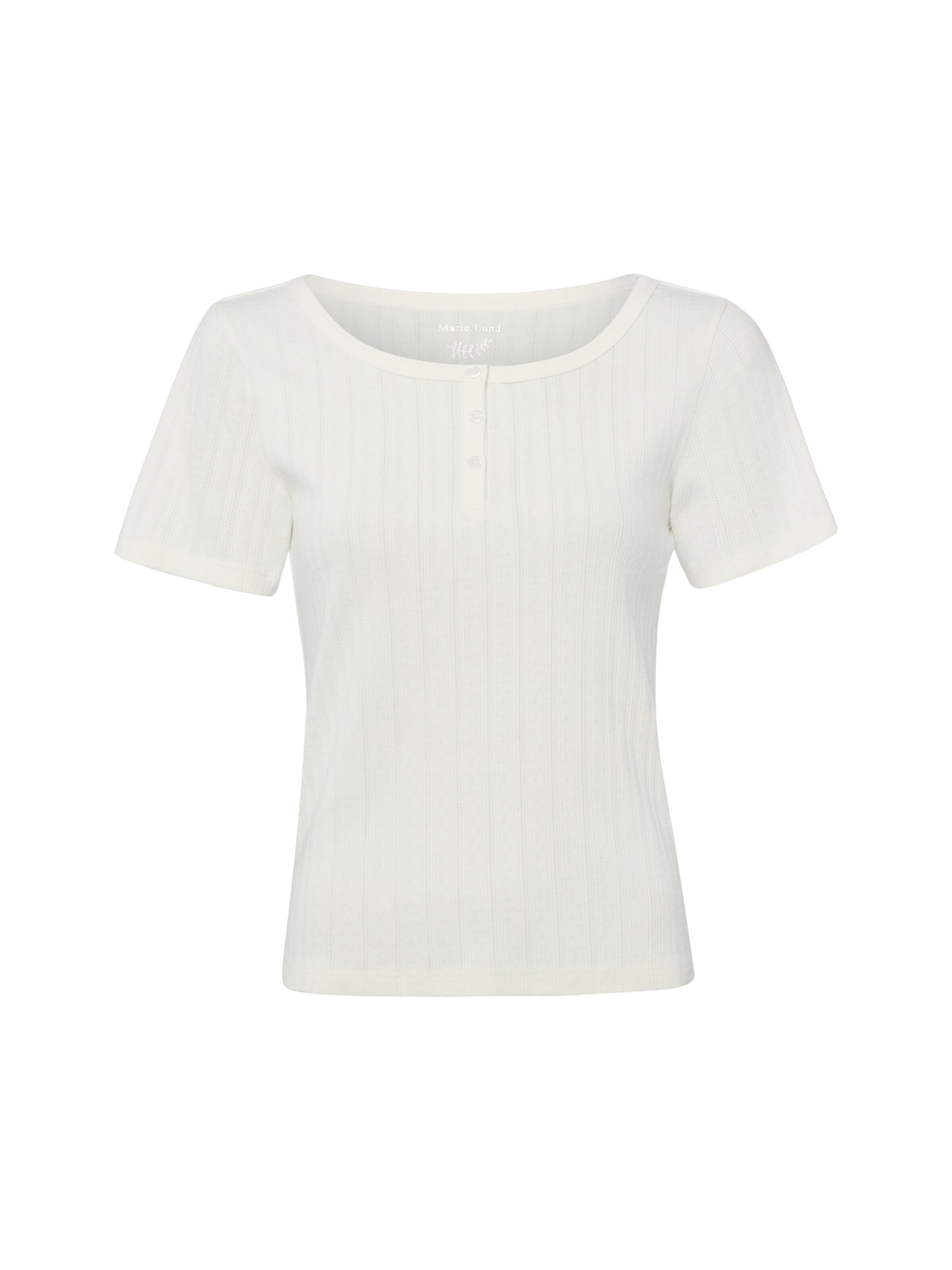 Marie Lund Shirt in White: front