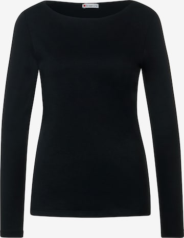 STREET ONE Shirt 'New Lanea' in Black: front