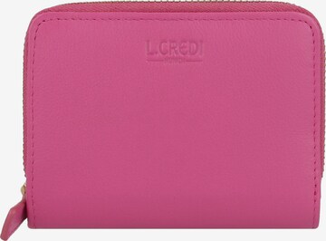 L.CREDI Portemonnaie in Pink: predná strana