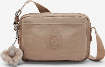 KIPLING - Bolso de hombro 'ABANU' en beige: frente