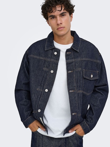 Only & Sons Tussenjas 'ONSType' in Blauw