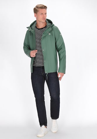 Schmuddelwedda Weatherproof jacket in Green