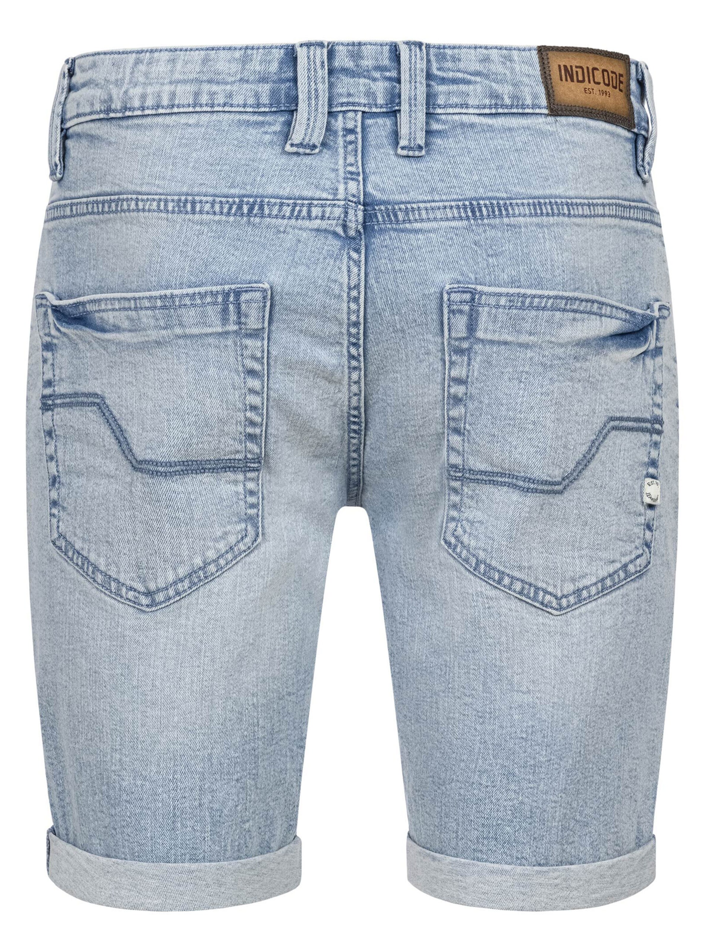 INDICODE JEANS Regular Broek in Blauw