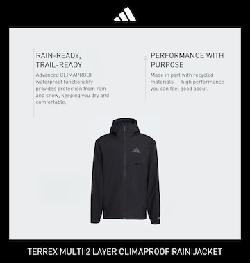 ADIDAS TERREX Outdoor jacket in Black