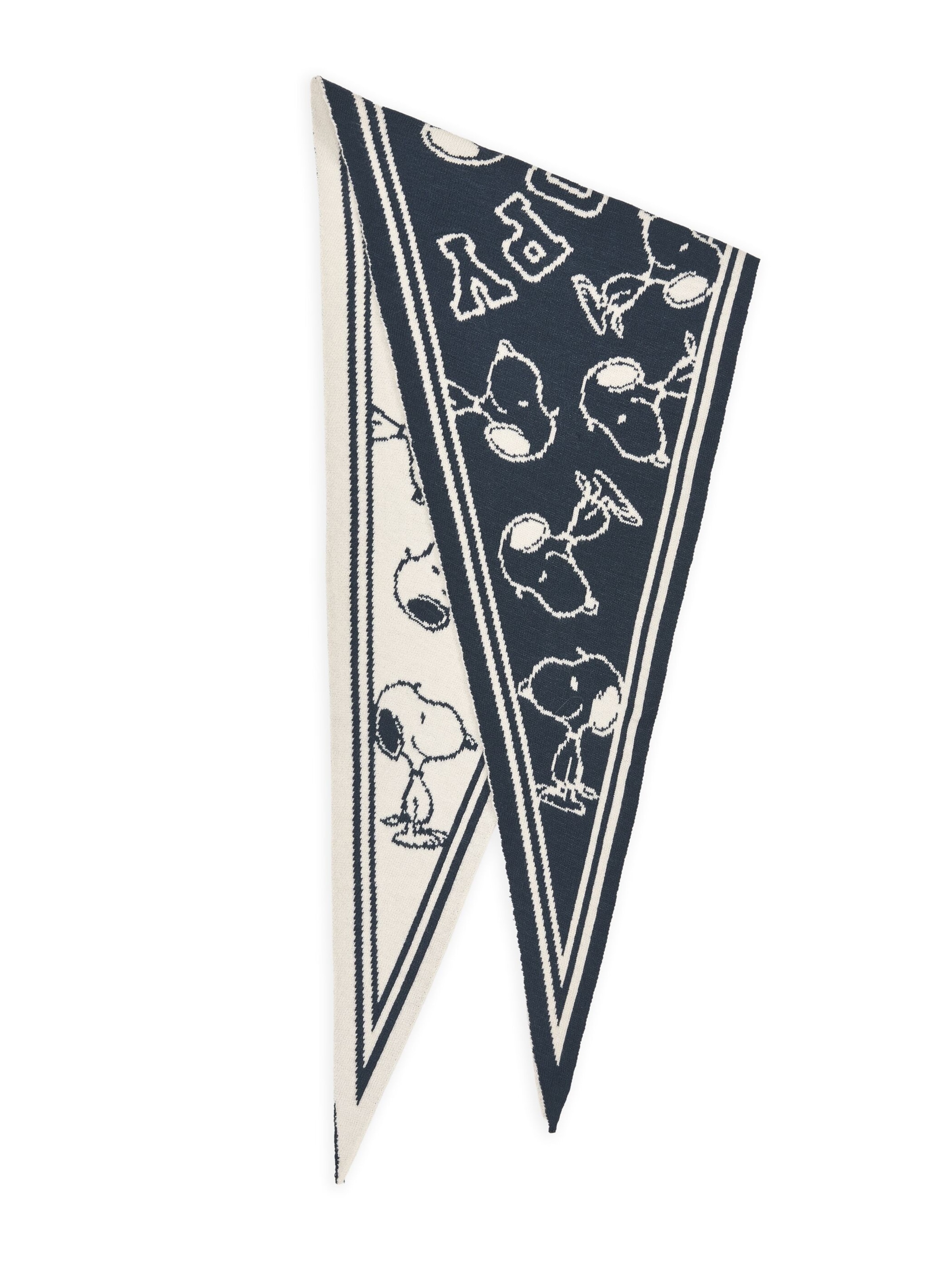 Foulard CODELLO en bleu : devant