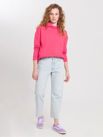 Cross Jeans Sweatshirt '65337' in Pink