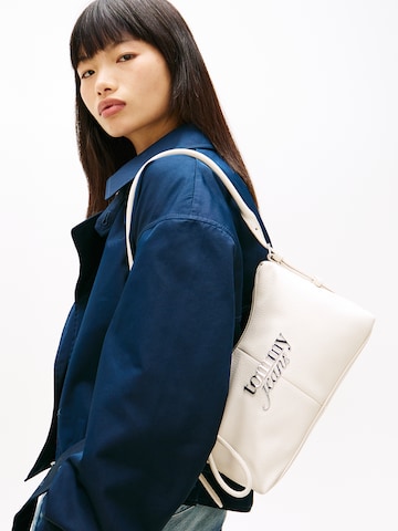 Tommy Jeans - Mala de ombro 'BOLD' em bege