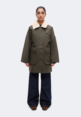 Parka mi-saison 'MAINE' Embassy of Bricks and Logs en gris : devant