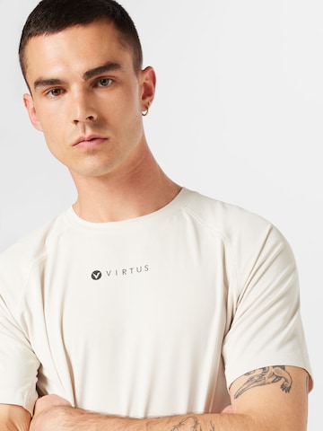 T-Shirt fonctionnel 'Toscan' Virtus en blanc