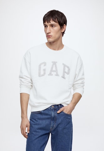 GAP Sweatshirt 'HERITAGE' in White