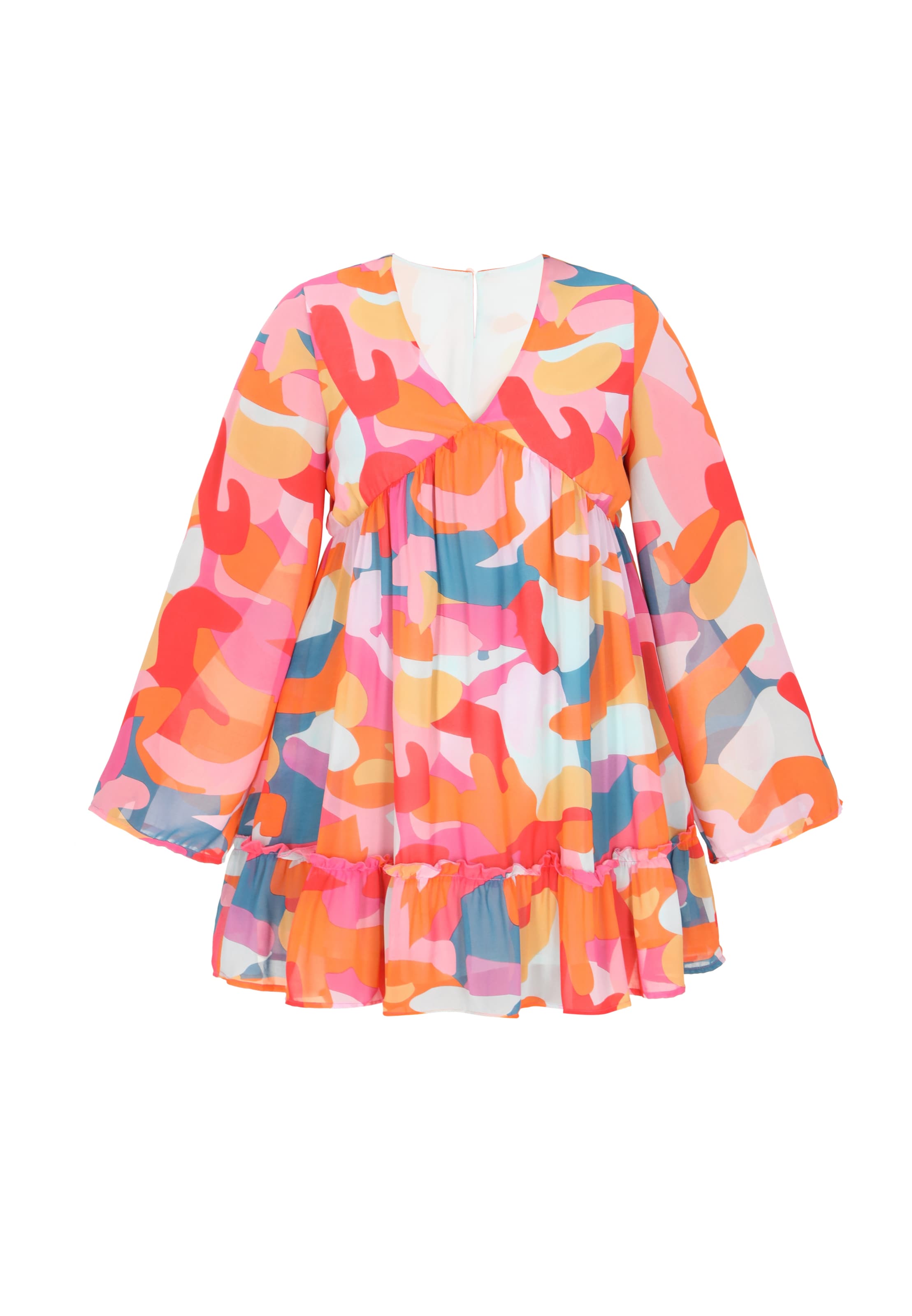 Robe d’été Usha en multicouleur : devant