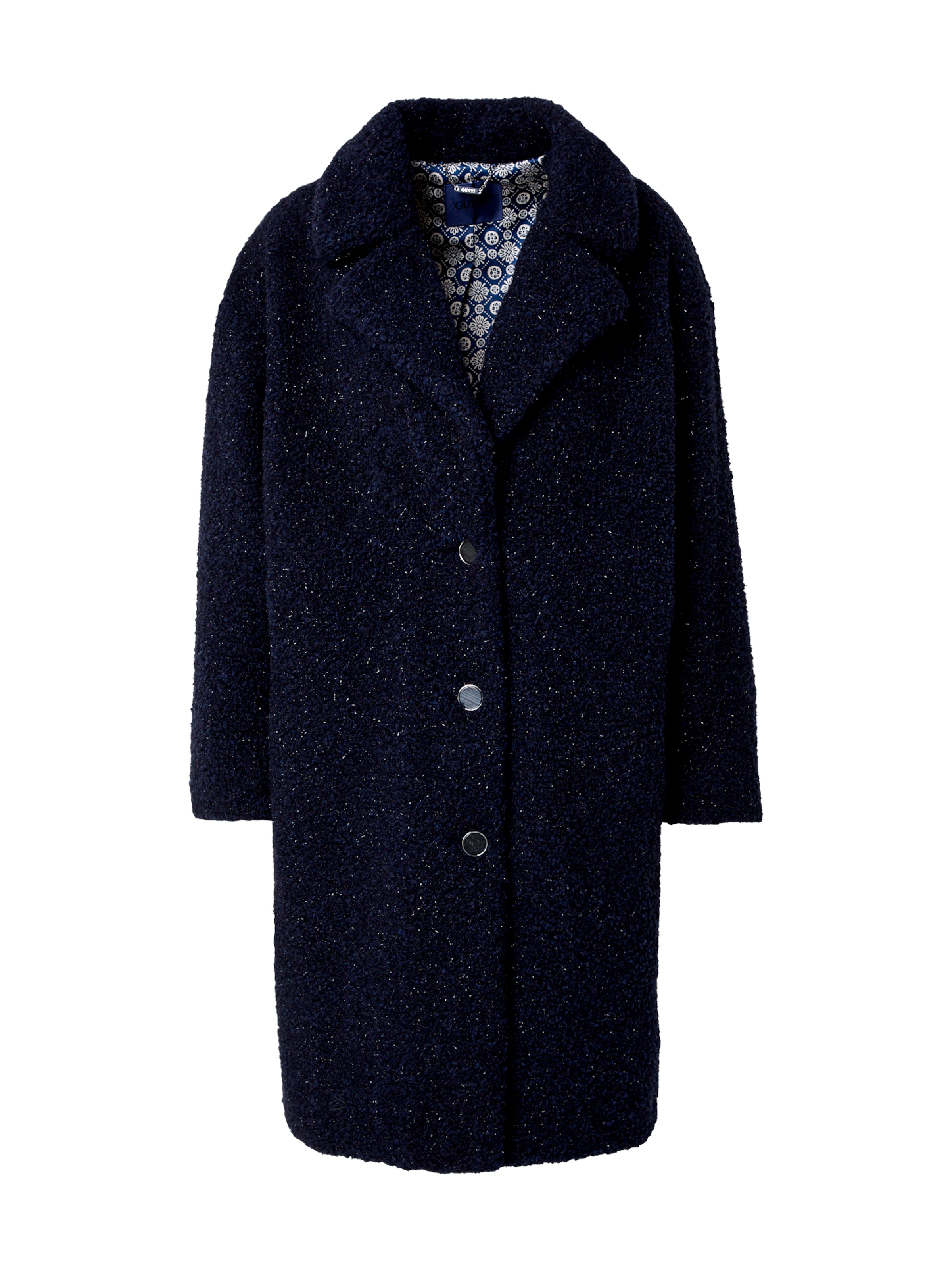 GUESS Tussenmantel 'BERENICE' in Blauw: voorkant