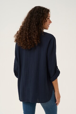CULTURE Bluse in Blau