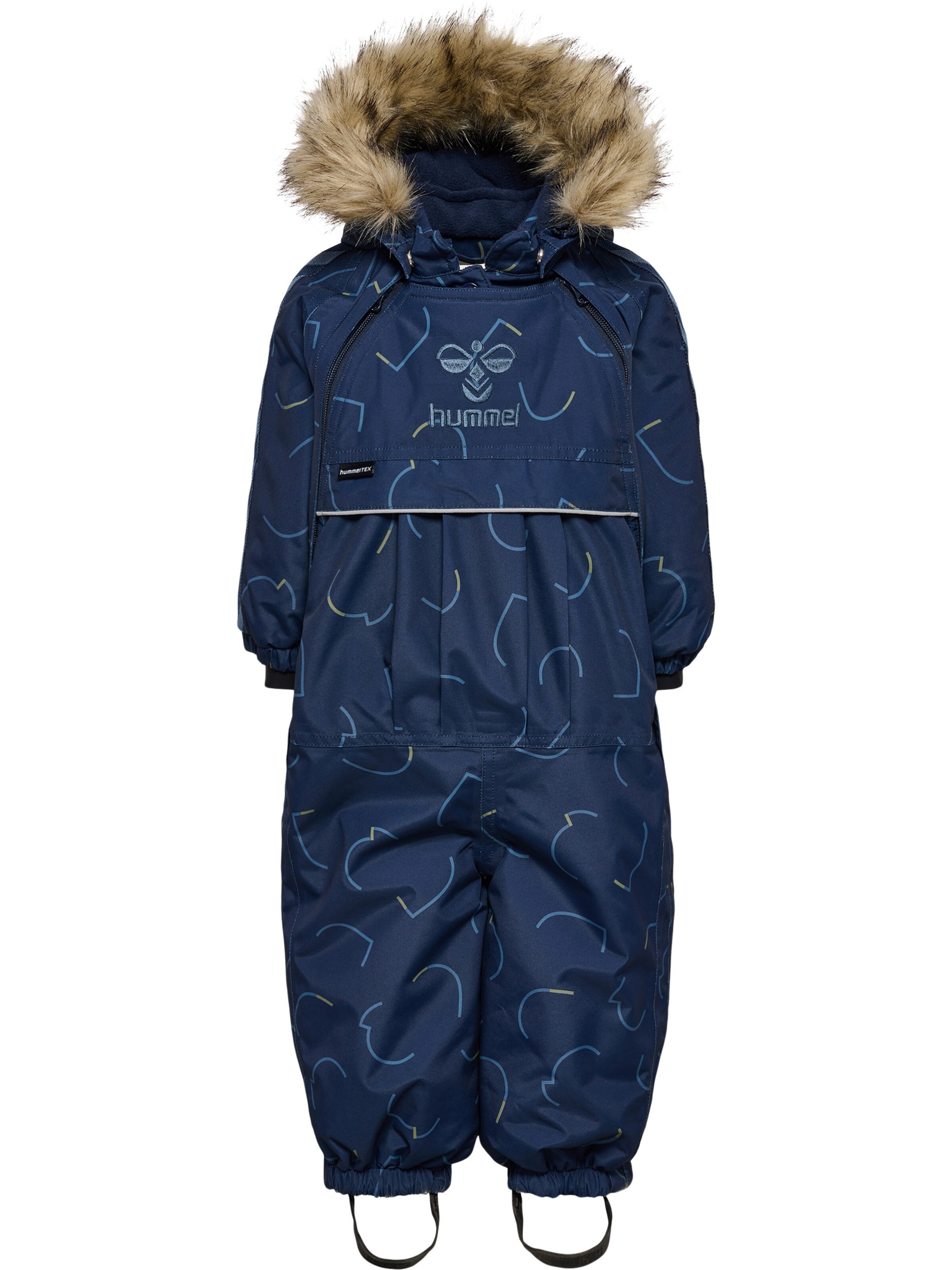 Hummel Athletic suit in Blue: front