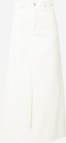 Gonna di TOPSHOP in bianco: frontale