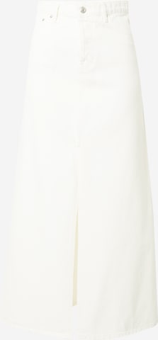 TOPSHOP Skirt in White: front