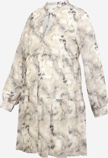 Missguided Maternity Robe en beige / bleu / blanc, Vue avec produit