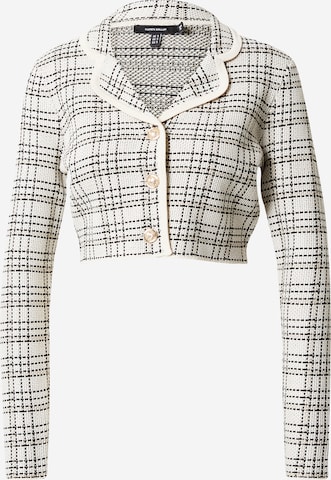 Cardigan Karen Millen en blanc : devant