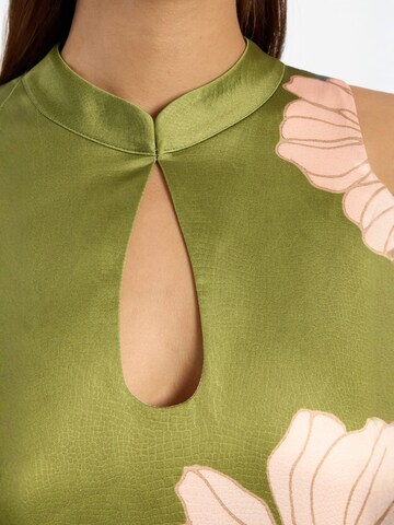 Ana Alcazar Jurk 'Delis' in Groen