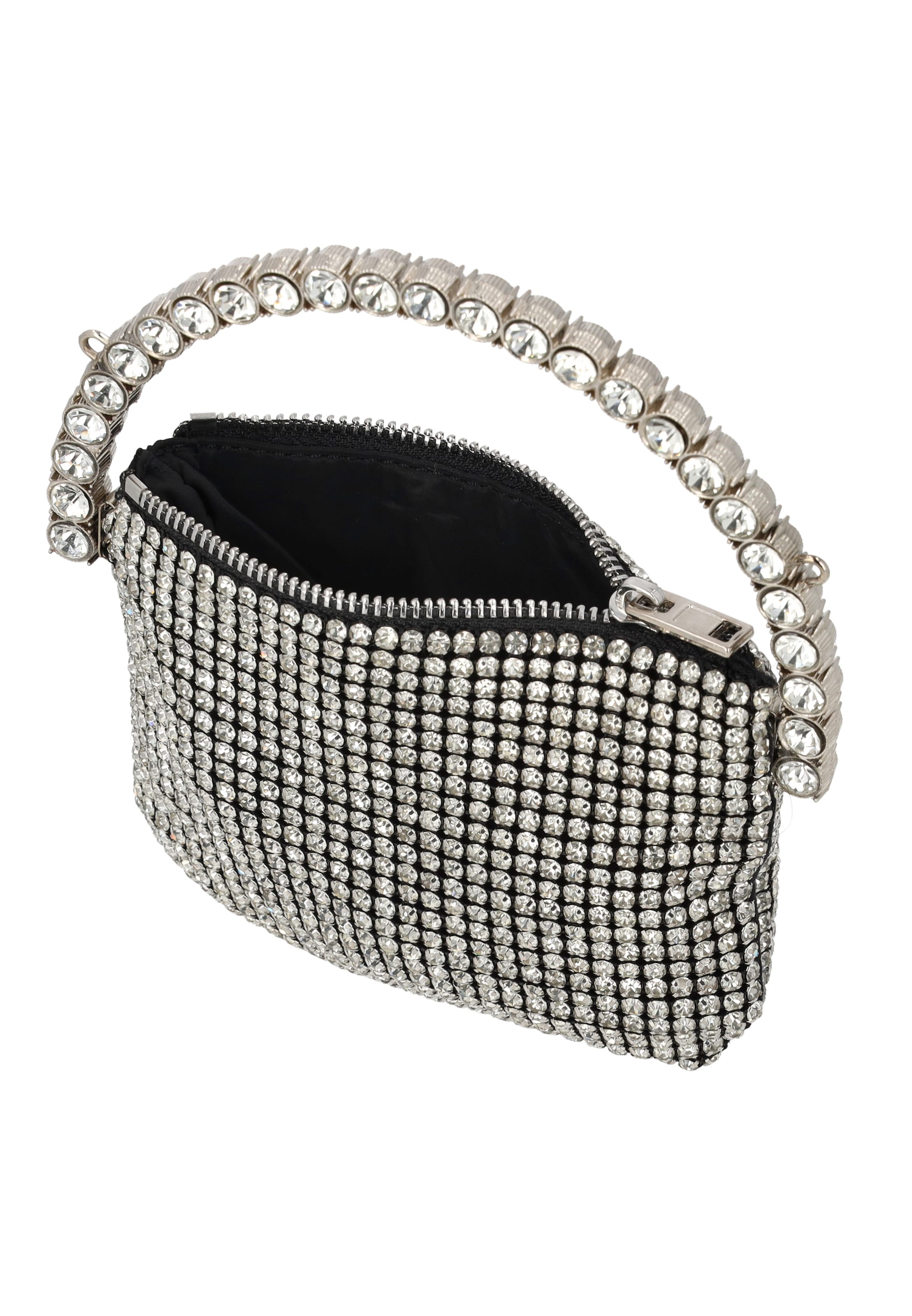 faina Tasche 'Wristlet' in Silber
